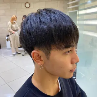 ショート メンズ 【髪質改善】 梅田　聡のヘアスタイル