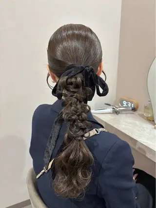 ヘアアレンジ Mila hinaのヘアスタイル