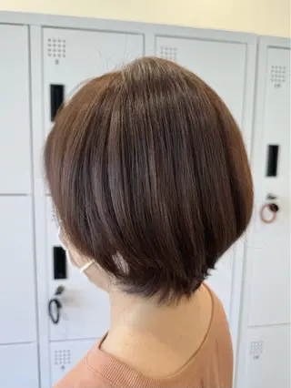 ショート 八木菜美 似合わせ/ニュアンスのヘアスタイル