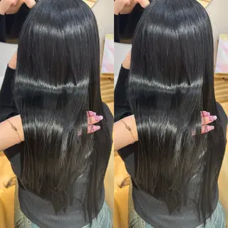 ロング 上尾韓国レイヤー/ 艶カラー/しの🫧のヘアスタイル