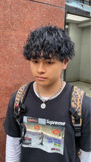 ショート パーマ Selenehair 三条本店のヘアスタイル