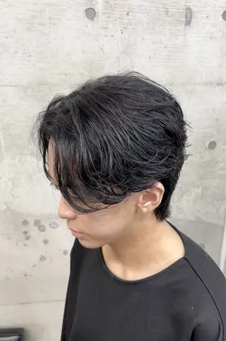 パーマ メンズ Rikito .のヘアスタイル