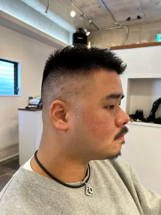 ショート 尭部 佑太のヘアスタイル