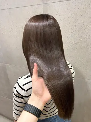 ロング カラー レイヤーカット／ 髪質改善✨山中優のヘアスタイル