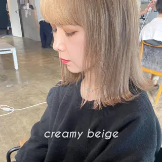 ミディアム カラー ヘアアレンジ マンツーマン施術🦋 ayajuのヘアスタイル