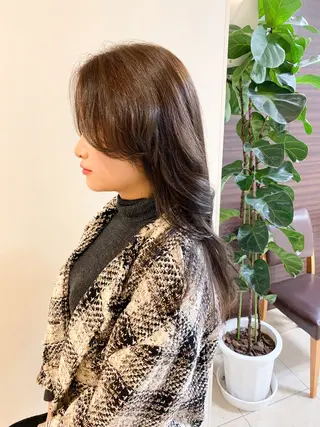 ロング 内田 浩一朗のヘアスタイル