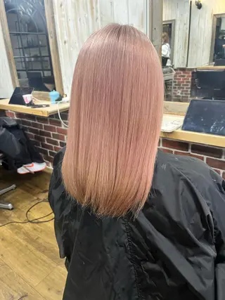 セミロング 大久保寿高✨ なりたい色を叶える✨のヘアスタイル