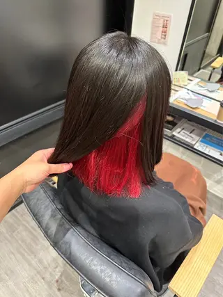 カラー 艶髪🥣透明感カラー 🫧前田奈津実のヘアスタイル