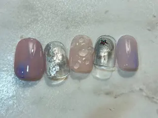 ネイル ゆびノさき茨木店 ニュアンス/アートのネイルデザイン