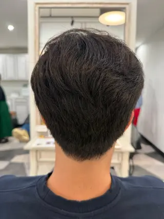 ショート メンズ Eclat【エクラ】所属・三上 莉里のヘアスタイル