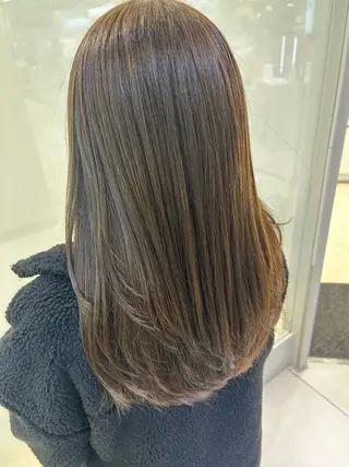 ロング カラー 縮毛矯正/髪質改善/ 艶髪ササキナツミのヘアスタイル