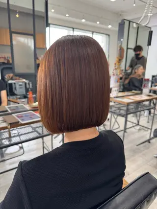 ミディアム 殿北 茉奈のヘアスタイル