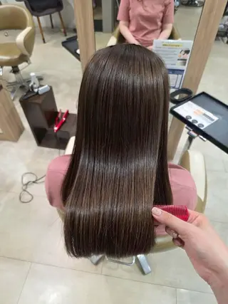 セミロング カラー MARLE 布施店のヘアスタイル