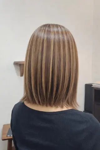 ミディアム 柏 康孝のヘアスタイル