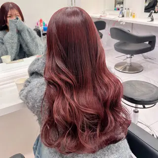 ロング カラー 💖札幌カラー 指名No.1💖玲奈のヘアスタイル