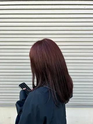 ロング カラー 🩷愛咲🩷レイヤー /透明感カラーのヘアスタイル