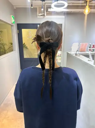 ロング ヘアアレンジ 似合わせcut/艶 color🫧ひかりのヘアスタイル