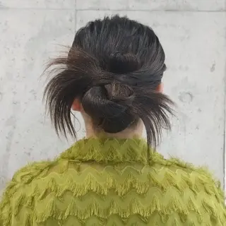 ロング ヘアアレンジ ヘアアレンジ/柔らか 艶カラー/AKARIのヘアスタイル