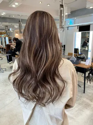 ロング カラー welring hair salonのヘアスタイル