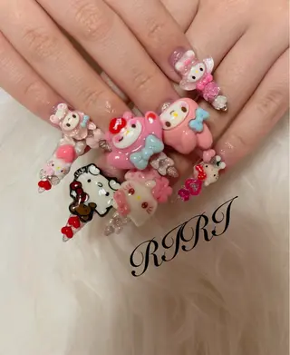 ネイル riri オーナーのネイルデザイン