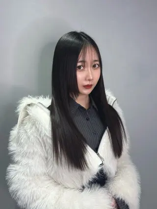 ロング カラー ワンホン×韓国/ 髪質改善/itaruのヘアスタイル