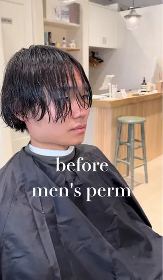 パーマ メンズ メンズ指名多数!! SiLO 田島のヘアスタイル