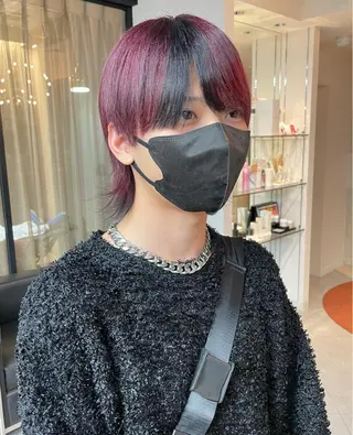 メンズ 韓国×艶髪 さきのヘアスタイル