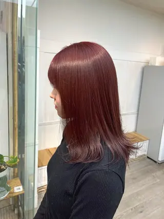 ミディアム カラー パーマ ヘアアレンジ メンズ 二ヶ月綺麗なデザイン カット/星野六三四のヘアスタイル