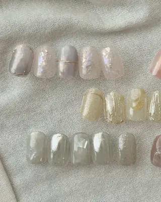 ネイル 𓂃toi. 儚げnuanceのネイルデザイン