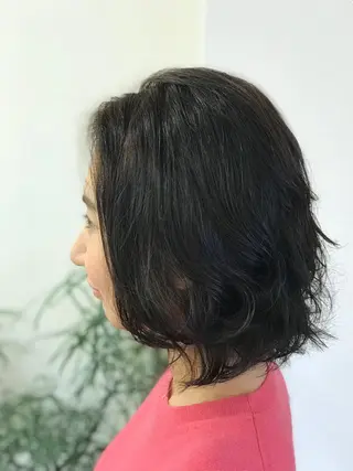ミディアム naka.naka 東中野／髪質改善のヘアスタイル