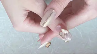 ロング チ まるこのネイルデザイン