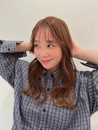 セミロング melt 四条畷店のヘアスタイル