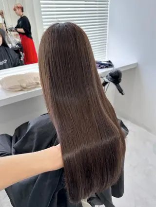 ロング 🫧モテる💗ダメー ジレスハイトーン🫧のヘアスタイル