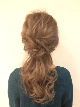 ヘアアレンジ 松田 類生のヘアスタイル