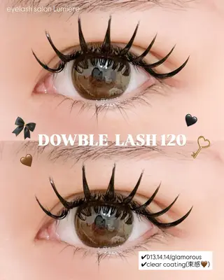 マツエク・マツパ eyelash Lumièreのマツエク・マツパデザイン