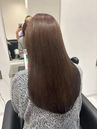 ロング カラー 🎀透明感× 赤み消し🎀正源のヘアスタイル