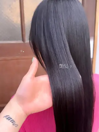 ロング カラー Rosso獨協大学前 YUNAのヘアスタイル