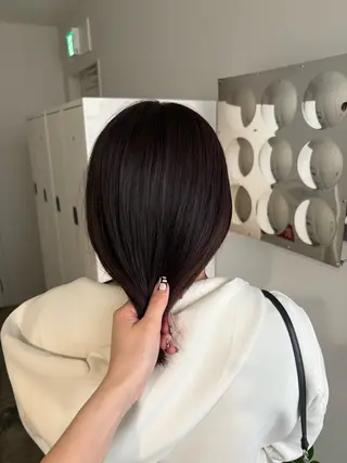 ミディアム 琉花/髪質改善 /レイヤーカットのヘアスタイル