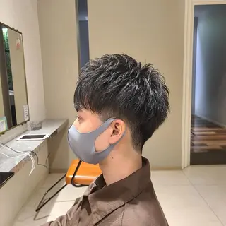 ショート メンズ 中井 啓悟のヘアスタイル