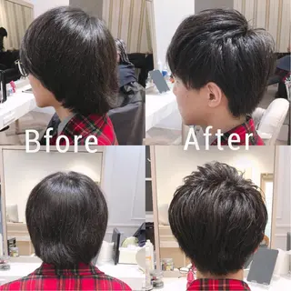 ショート 清水 秀幸のヘアスタイル