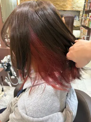 ミディアム カラー FaB/ Yunaのヘアスタイル