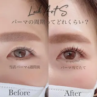 マツエク・マツパ Lash Art Sのマツエク・マツパデザイン