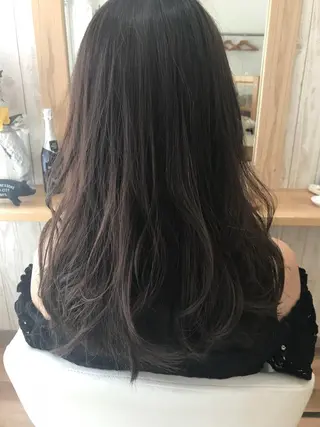 ロング カラー hair &make EPICRUMIのヘアスタイル