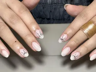 ネイル By moonネイル 🌷ワンホン/韓国風のネイルデザイン