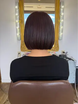 ショート カラー 長谷川 賢治のヘアスタイル