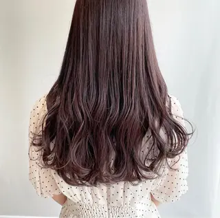 ロング カラー 山口 莉奈のヘアスタイル