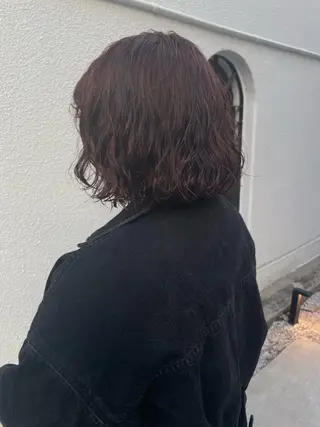 ショート カラー パーマ 🪐ナチュラルモード ヘア🪐honokaのヘアスタイル