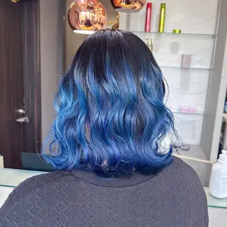 ミディアム カラー jill by gisel＿のヘアスタイル