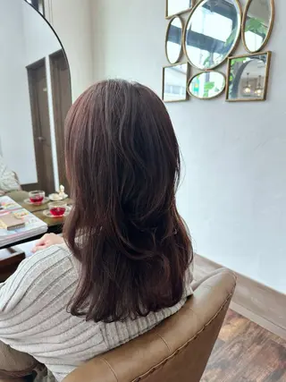 ロング ヘアデザイン　アール所属・對比地 茜のヘアスタイル