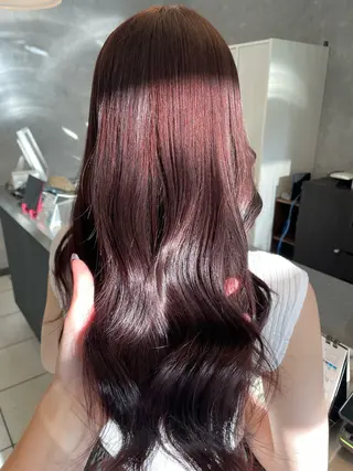 ロング カラー 🍒暖色カラー /やぎふうか🍒のヘアスタイル